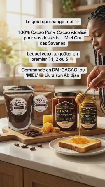 poudre de cacao brut