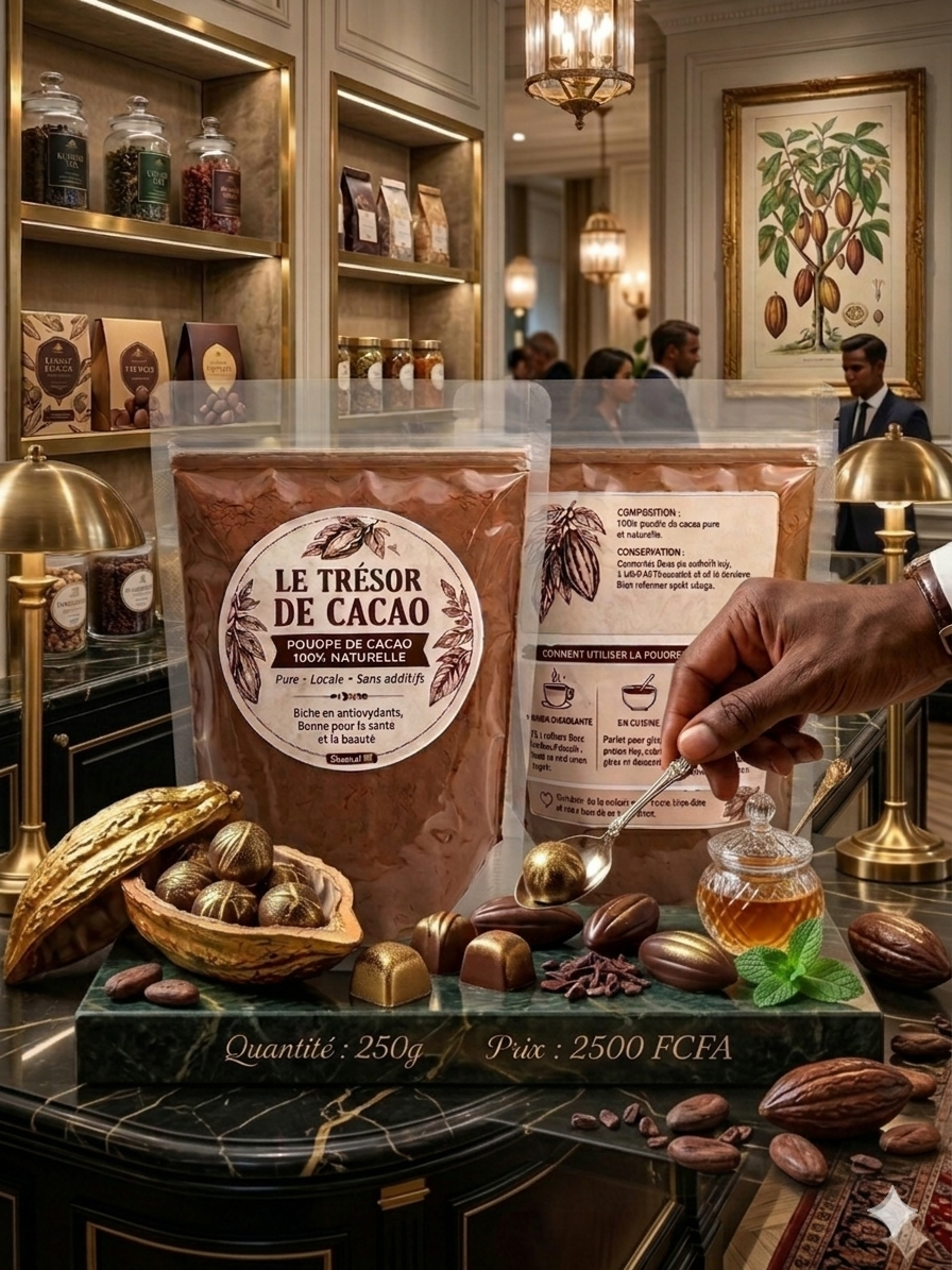 poudre de cacao brut